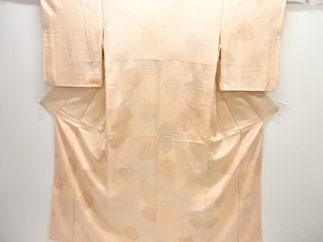 JAPANESE KIMONO / KOMON / SILK / ABSTRACT PATTERN